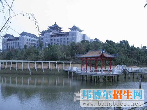 長沙民政職業(yè)技術學院校園一角12034