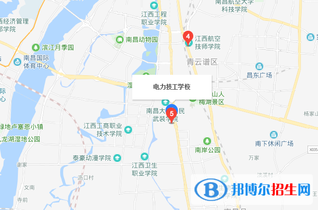 江西電力高級技工學(xué)校地址在哪里