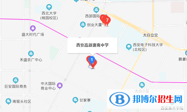 西安高新開區(qū)唐南中學(xué)地址在哪里
