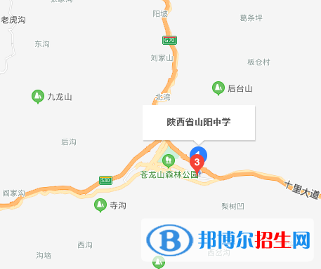 商洛山陽中學(xué)地址在哪里