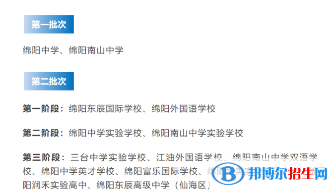 最新綿陽(yáng)各區(qū)重點(diǎn)高中學(xué)校名單及排名表