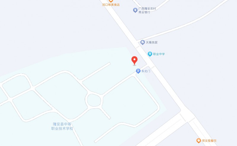 隆安縣中等職業(yè)技術(shù)學校地址，乘車路線