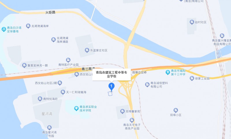 青島市建筑工程職業(yè)中等專(zhuān)業(yè)學(xué)校地址，乘車(chē)路線
