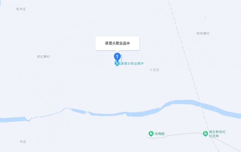 曹縣梁堤頭職業(yè)中等專業(yè)學(xué)校地址，乘車路線