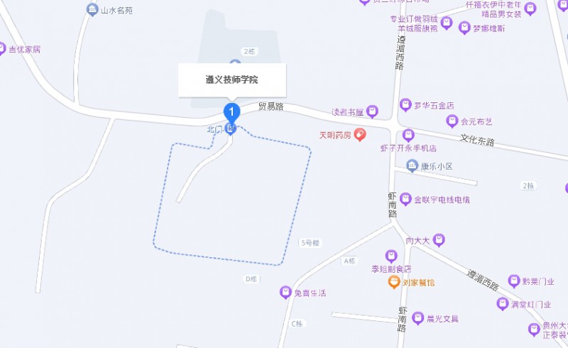 遵義技師學(xué)院地址，乘車路線