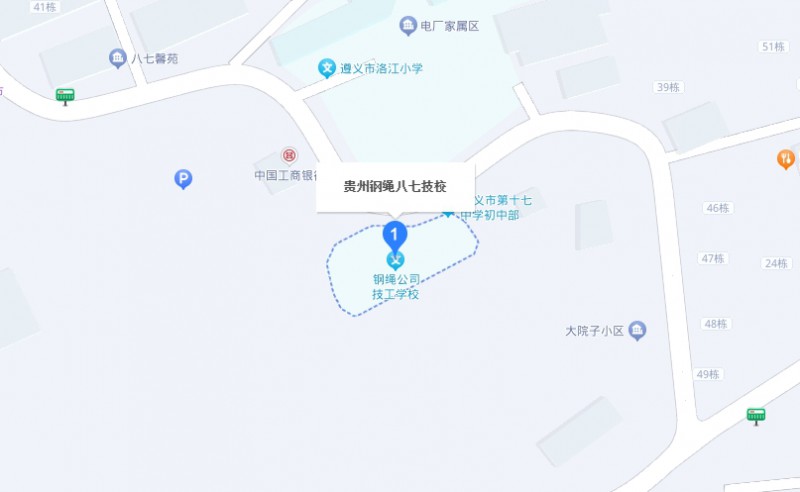 貴州鋼繩(集團)有限責任公司技工學(xué)校地址，乘車路線