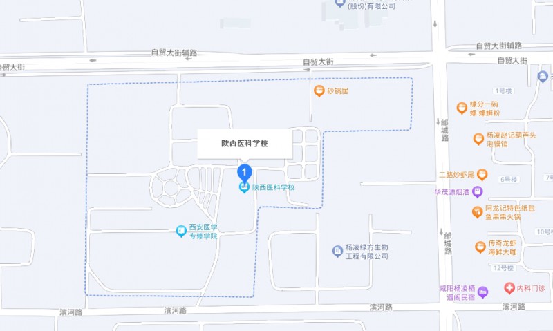 陜西醫(yī)科學(xué)校地址，乘車(chē)路線(xiàn)