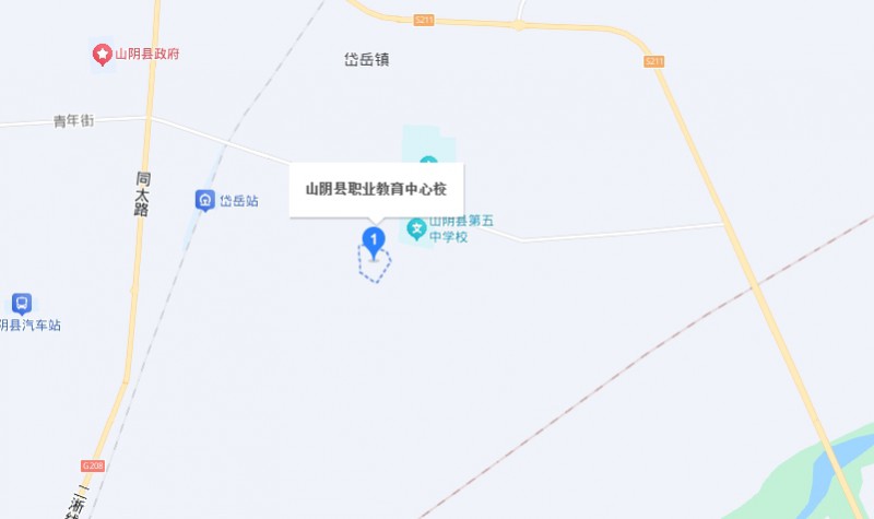 山陰縣職業(yè)教育中心校地址，乘車(chē)路線