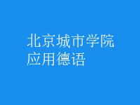 應用德語