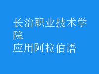 應(yīng)用阿拉伯語(yǔ)