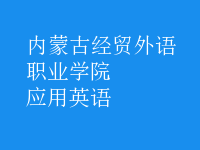 應(yīng)用英語(yǔ)
