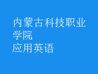 應(yīng)用英語(yǔ)