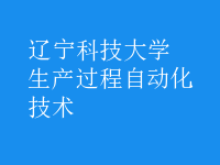 生產(chǎn)過程自動(dòng)化技術(shù)