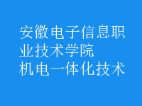 機(jī)電一體化技術(shù)