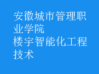 樓宇智能化工程技術