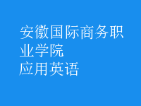 應(yīng)用英語