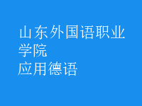 應用德語