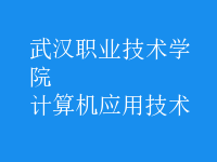 計算機應(yīng)用技術(shù)