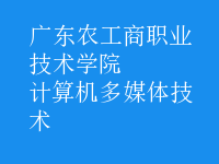計算機多媒體技術(shù)