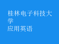 應(yīng)用英語