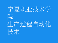 生產(chǎn)過程自動化技術(shù)
