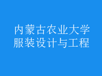 服裝設(shè)計與工程