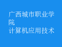計算機應用技術