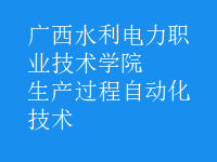 生產(chǎn)過程自動化技術(shù)