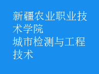 城市檢測與工程技術(shù)