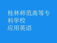 應(yīng)用英語