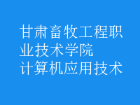 計算機應(yīng)用技術(shù)