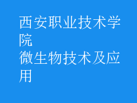 微生物技術(shù)及應用