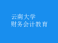 財(cái)務(wù)會(huì)計(jì)教育